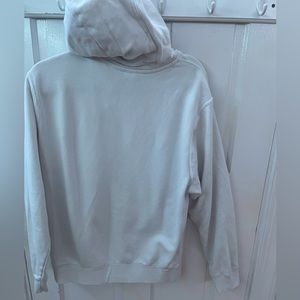 nike hoodie size large white